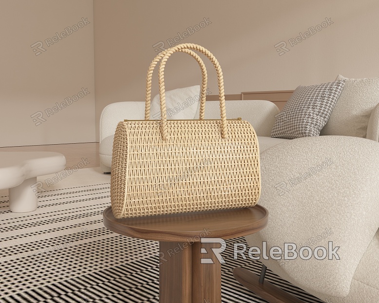 Straw bag ladies bags luggage accessories model