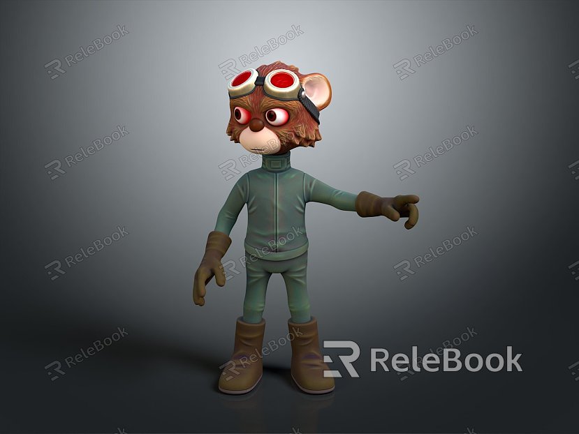 Cartoon Characters Cartoon Animals Cartoon Small Animals Game Characters Virtual Characters Animation Characters Cartoon Elves model