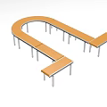 Industrial assembly line automatic assembly line belt line automatic transmission line 1565 3d model