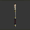 Scepter Ancient Scepter Cane Ancient Scepter Magic Scepter Metal Scepter Classical Scepter Magic Scepter 3d model