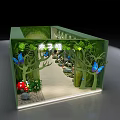 Mu Zi Niu Window Mei Chen 3 3d model