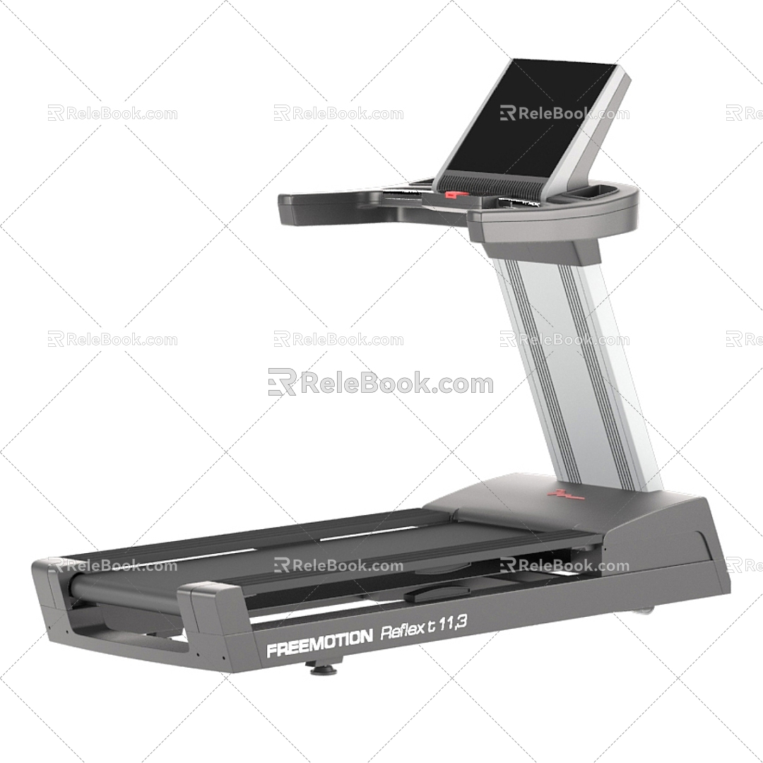 fitness equipment treadmill sports equipment 3d model