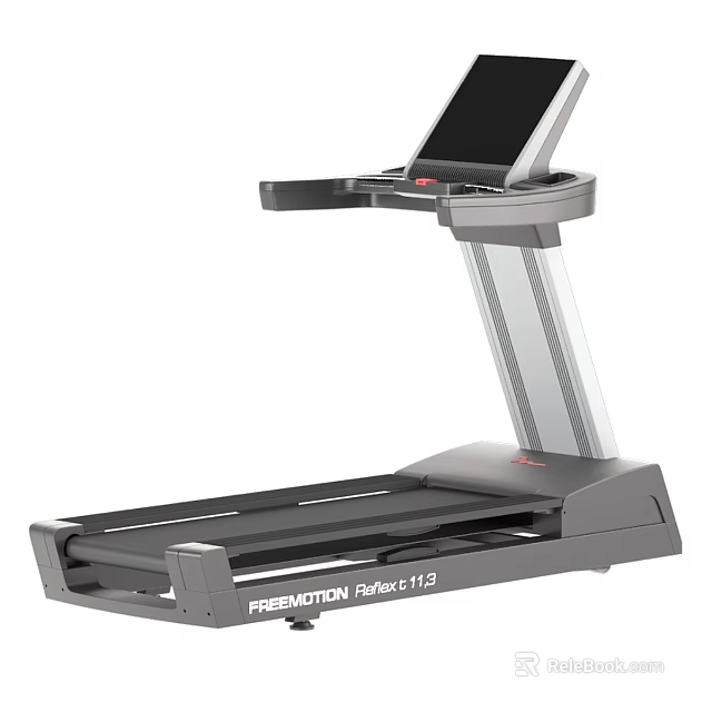 Precision Series 11.5 Treadmill with Digital Display and Adjustable Speed Settings for Home Fitness 3d model 