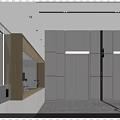 Modern Shower And Sauna Space With Clean Lines And Bright Lighting