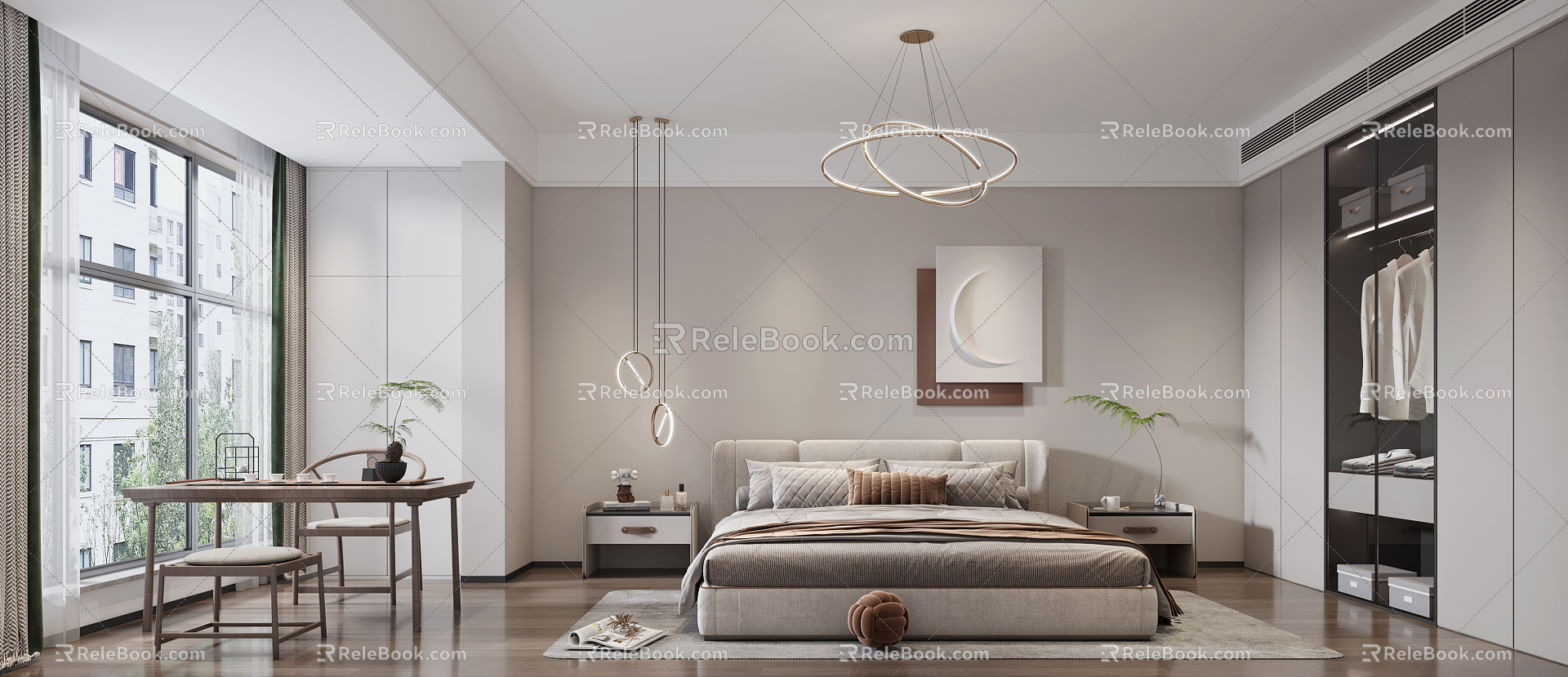 Modern Bedroom Bedroom Master Bedroom 3d model