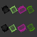 Stylish Leisure Chairs In Various Colors With Modern Designs And Comfortable Seats