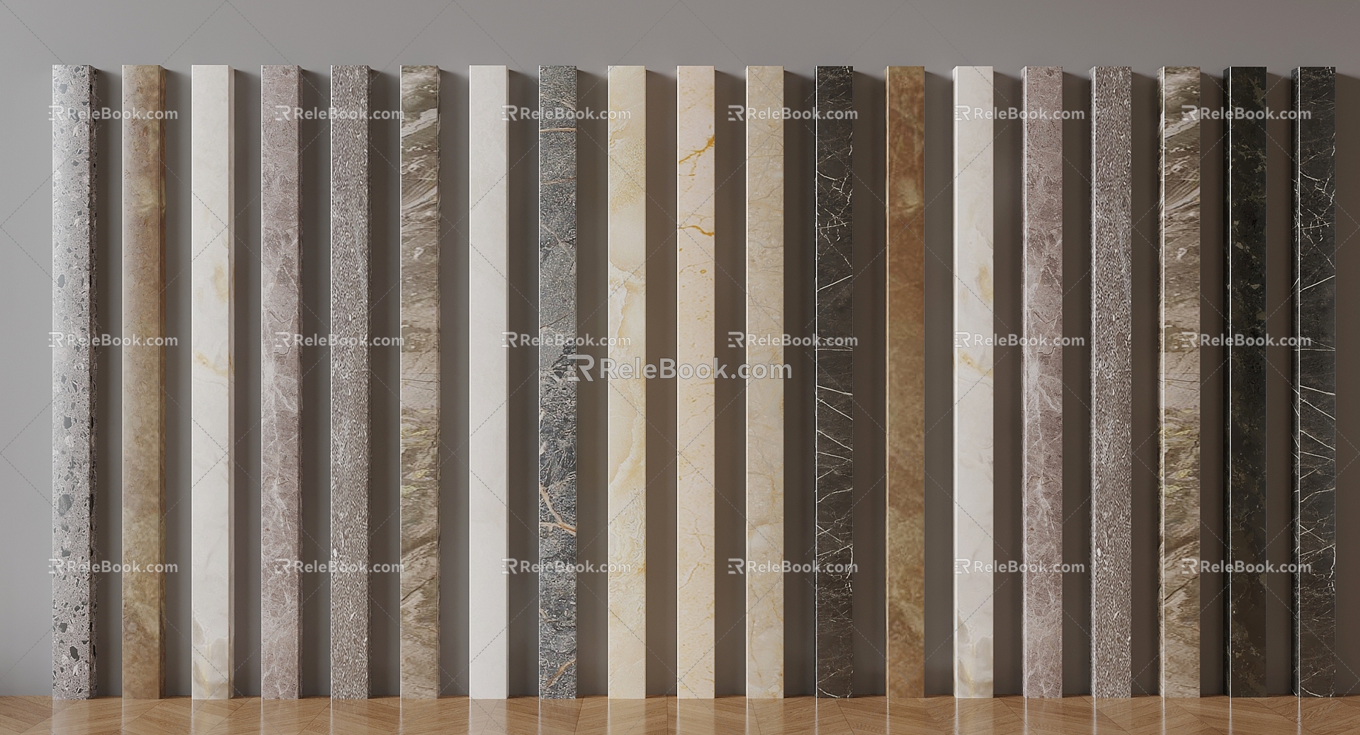 Stone Stone Column Marble 3d model