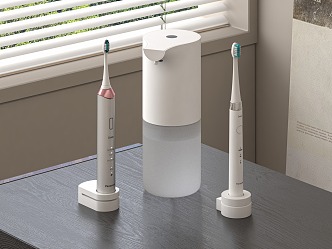 Modern electric toothbrush 3d model