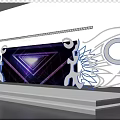 Colorful Stage Design 3d model