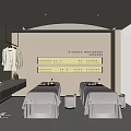 Modern Beauty Salon Interior With Two Treatment Beds Hanging White Towels Mirror And Product Shelves