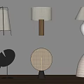 Quiet Table Lamp 3d model