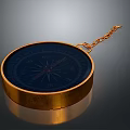Compass Instrument Items 3d model