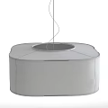 Modern Beige Fabric Shade Pendant Light With Soft Lighting And Elegant Design
