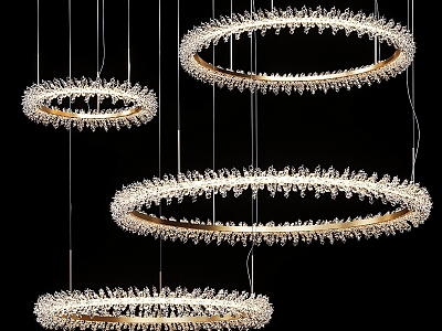 Chandelier Combination Lamp Chandelier Ceiling Lamp Lighting Appliance Art Furniture Light Luxury Bulb Shaped model