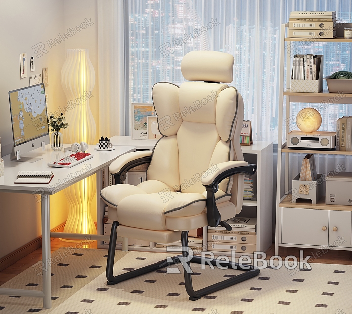 Bedroom computer chair office chair decorative ornaments combination model