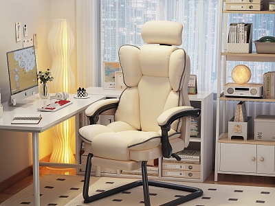 Bedroom computer chair office chair decorative ornaments combination model