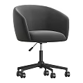 Comfortable Modern Office Chair With Multiple Colors Adjustable Height And Rolling Casters 3d model