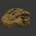 Soft and Chewy Chocolate Chip Cookie Loaded with Chocolate Chunks and Golden Brown Surface