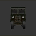 Modern Truck Soviet Artillery Tractor Military Truck Military Transporter 3d model