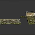 Ancient Architectural Structure With Stone Walls Moss Covered Surfaces And Traditional Roof Design