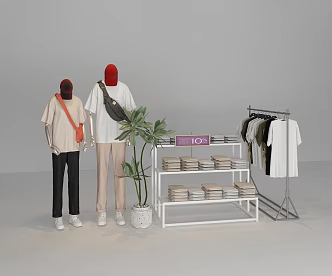 Model hangers 3d model