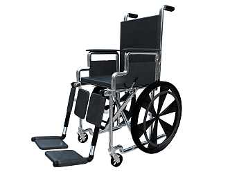 Modern Wheelchair 3d model