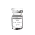 Transparent Home Daily Life Product Bottle With White Cap And 10ml Nutrient Solution Label