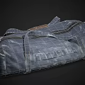 Durable Travel Duffel Bags With Zippers And Straps In Brown And Blue