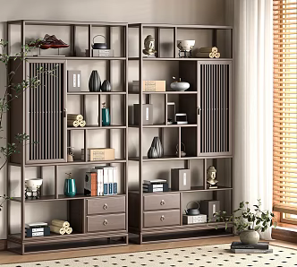 New Chinese Antique Rack 3d model