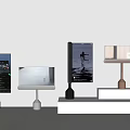 Modern computer display screen computer screen computer screen mobile computer 3d model