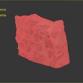 Rock Block Rock Block Rock Specimen Boulder Big Stone Block Rock Stratum Rock Stratum Rock Stratum Rock 3d model