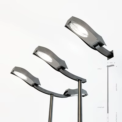 Street lamp 3d model