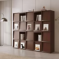 Middle Style Bookcase 3d model