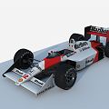 Honda Racing Modern Toy Car 3d model