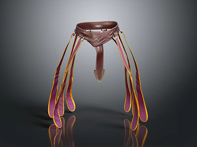 Belt Cowlash Items 3d model