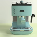 Pastel Purple Coffee Maker Modern Kitchen Appliance With Stylish Design And Control Buttons