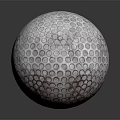 Golf Ball Equipment With Dimple Design Colorful Markers And 0.6mm Label