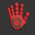 Sci-fi Gloves High-tech Gloves Mechanical Gloves Manipulator Machine Hand Machine Gloves Mecha Gloves 3d model