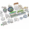 Garden Ornaments Collection With Stone Decor Water Features And Plant Pots