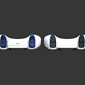 Modern gamepad handle 3d model