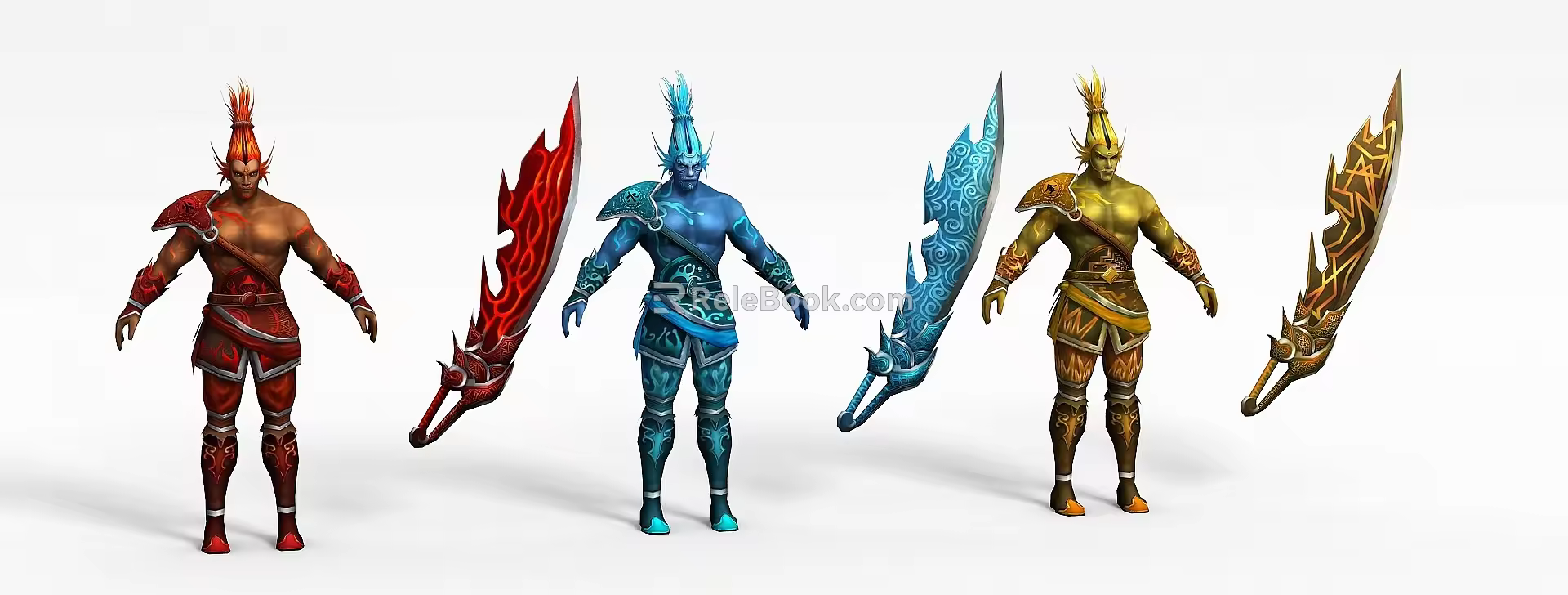 Game Role 3d model