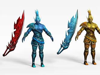 Game Role 3d model