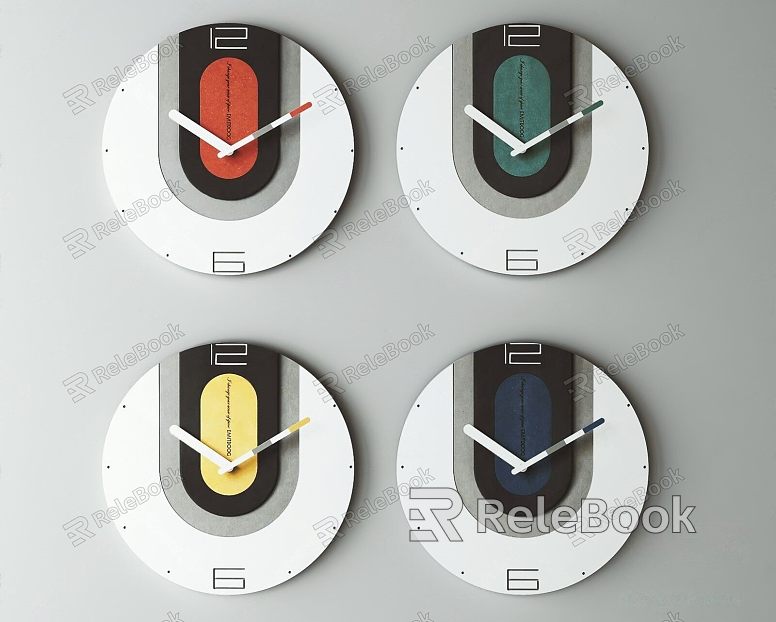 modern wall clock model