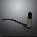 Professional Wired Handheld Microphone With Black Silver Design For Audio Recording Equipment