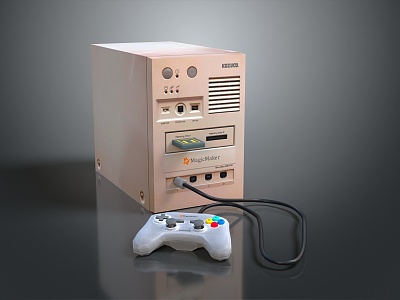 Modern game console Nintendo game console model