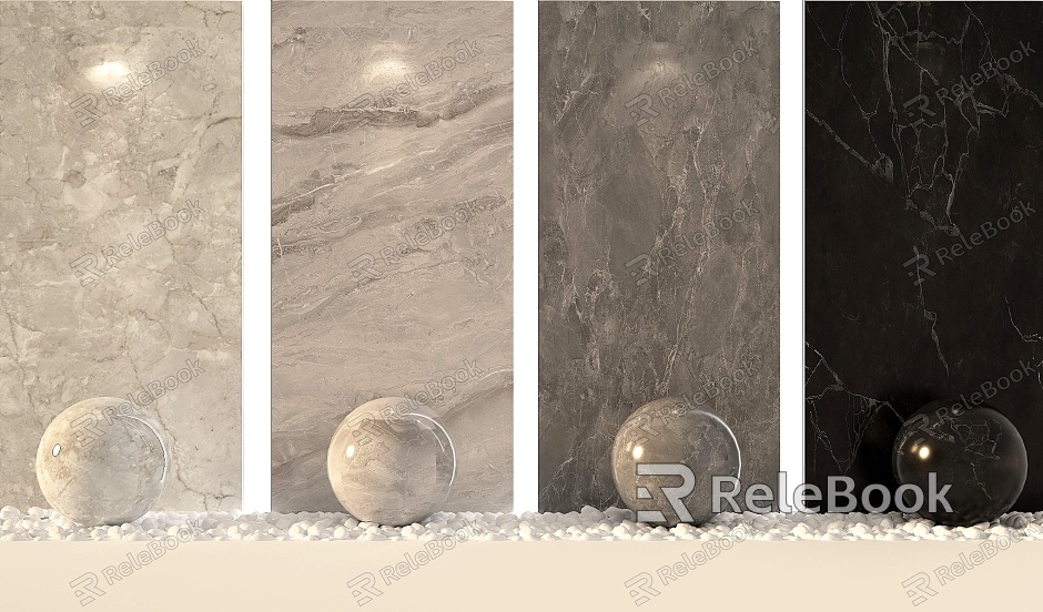 Marble Floor Tile Polished Floor Tile Floor Tile Rock Slab Tile Marble Rock Slab Wall Panel model