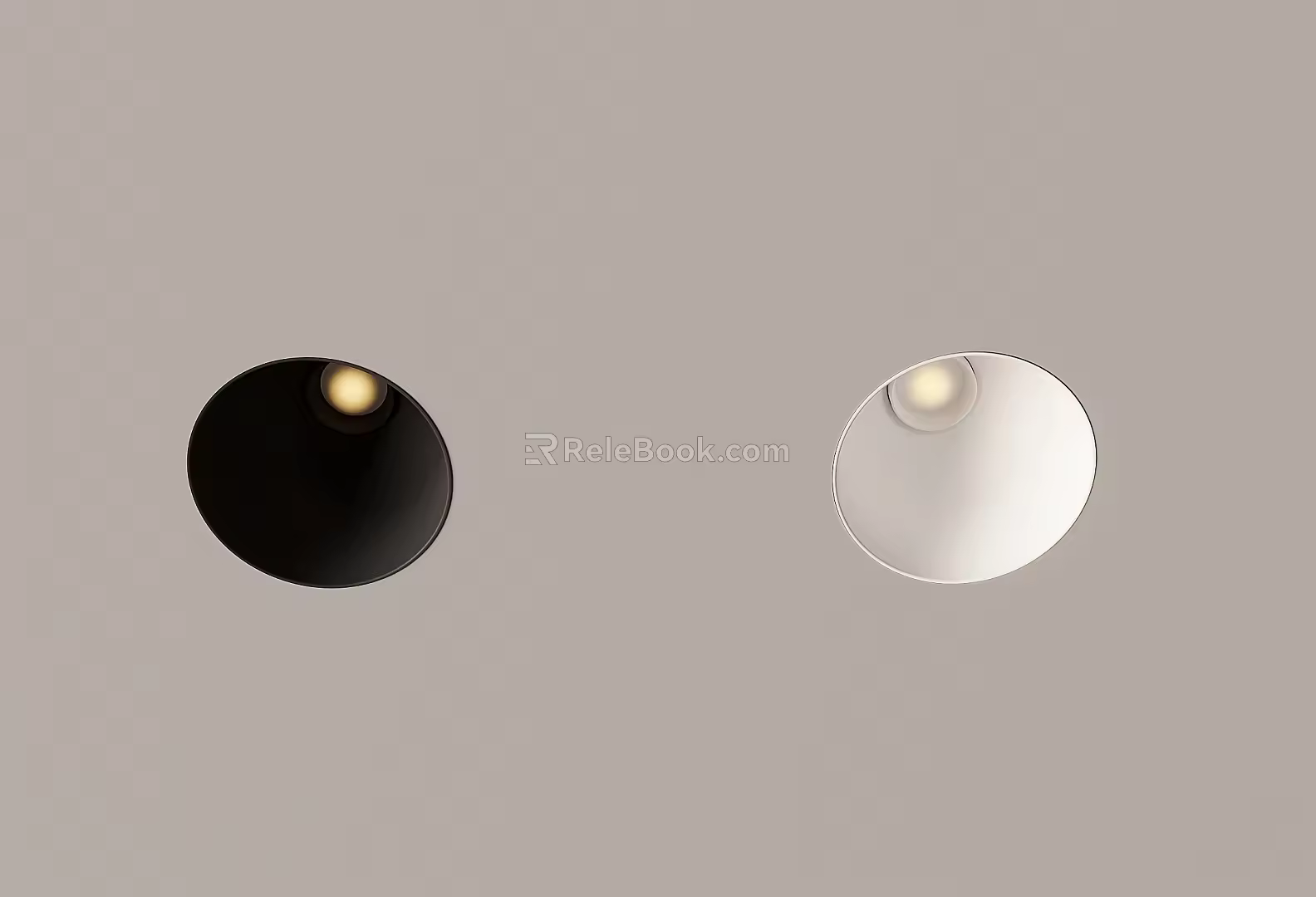 Embedded downlight spotlight 3d model