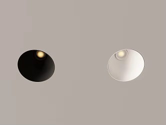 Embedded downlight spotlight 3d model
