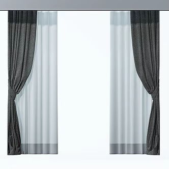 Curtains 3d model