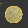 Handcrafted Wood Stone Sphere With Natural Texture And Decorative Surface Design